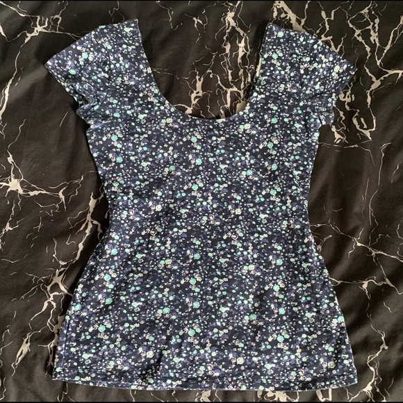 Garage open back shirt